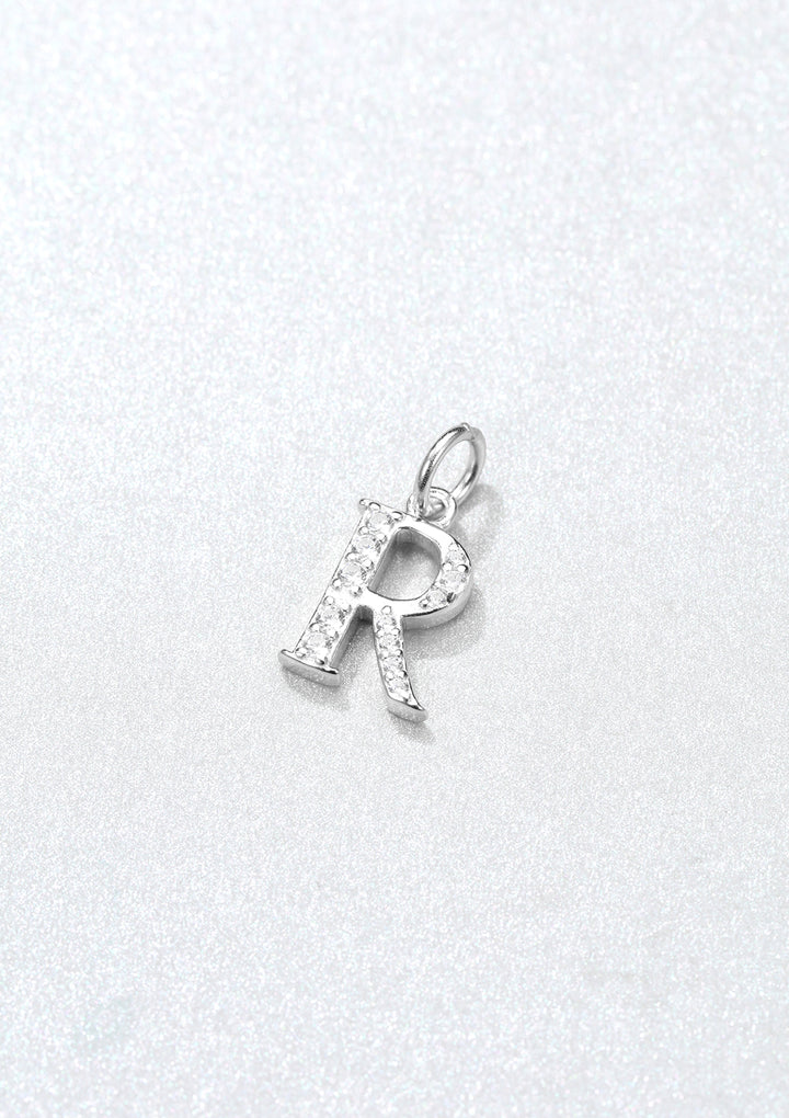Pendentif Lettre Argent Sterling