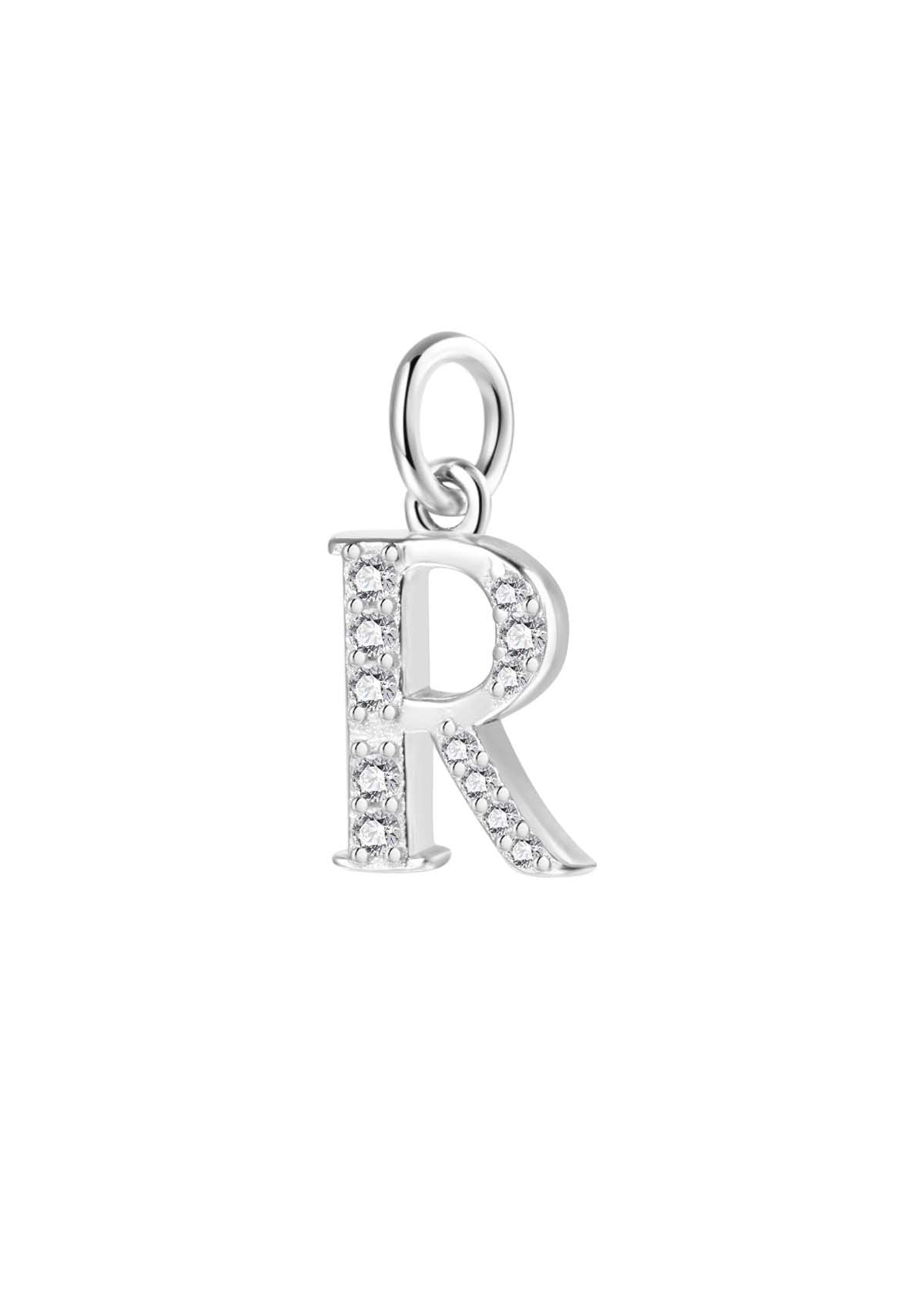 Pendentif Lettre Sterling Argent