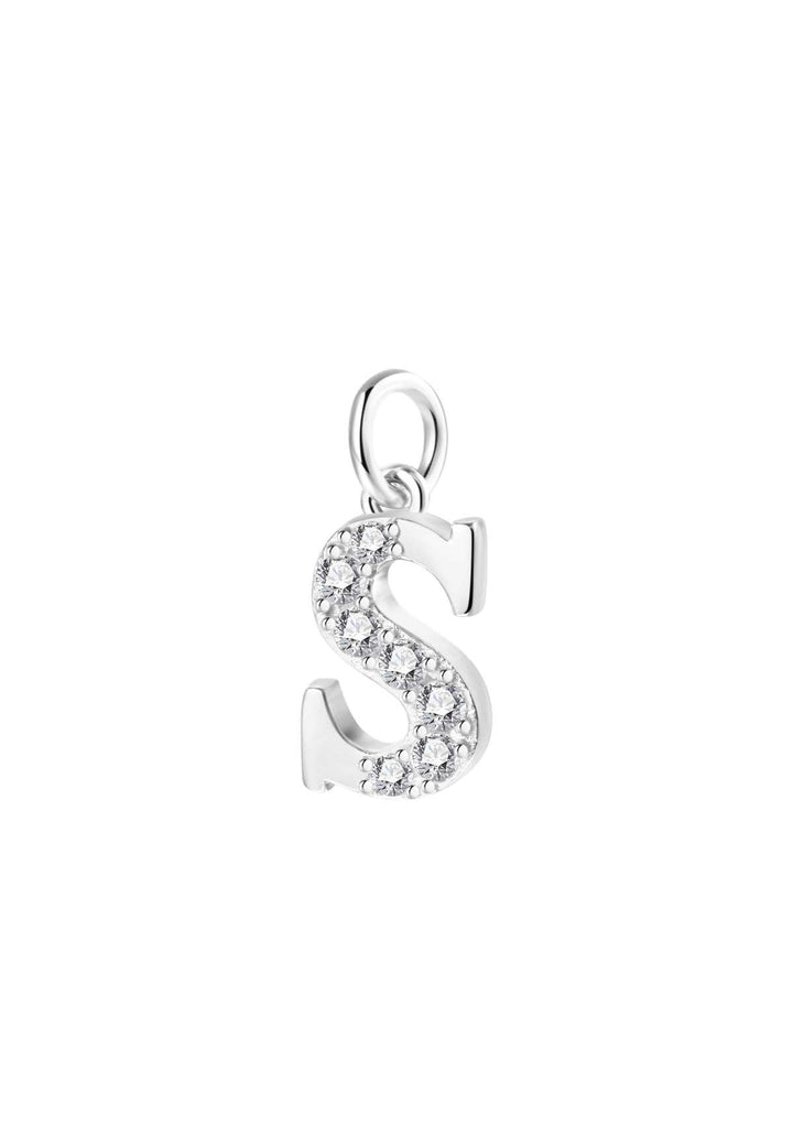 Pendentif Lettre Argent Sterling