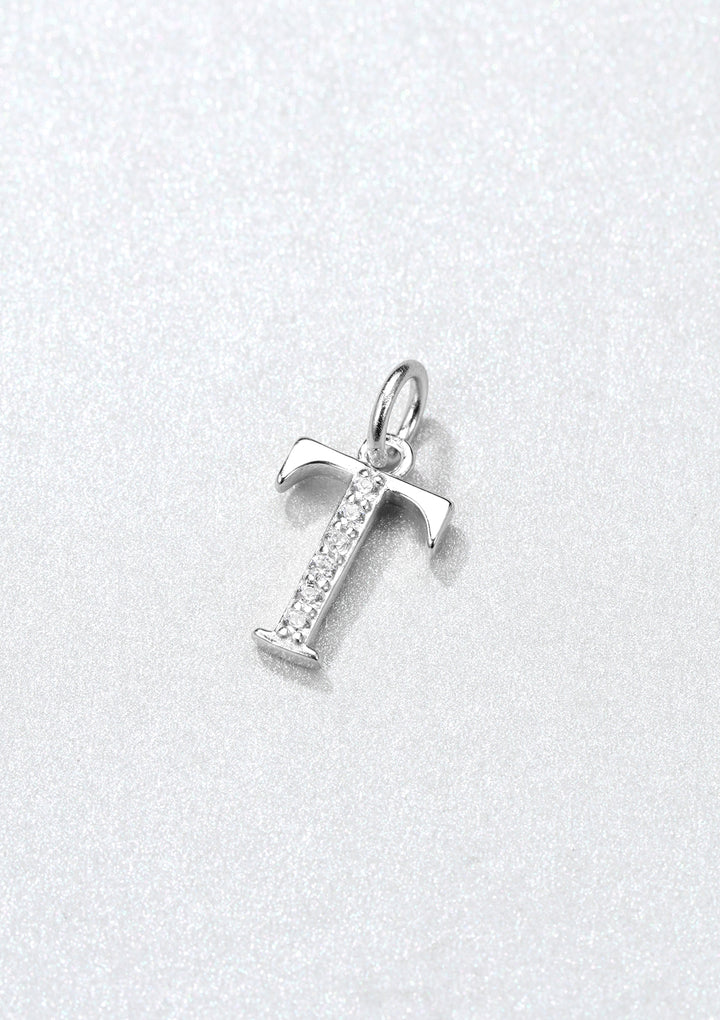Pendentif Lettre Argent Sterling