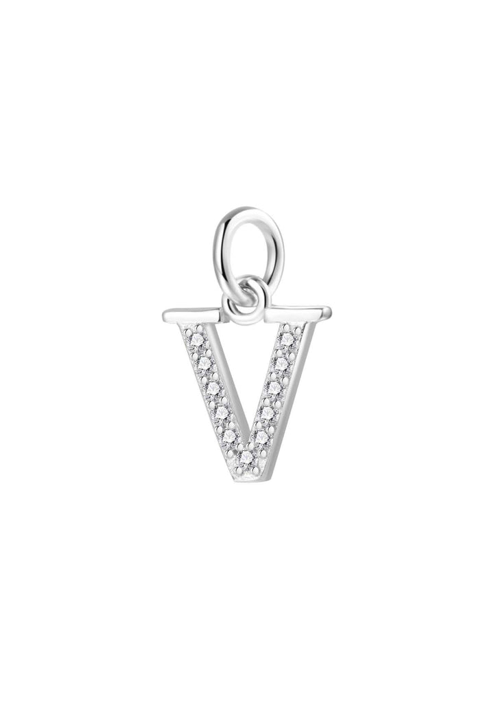 Pendentif Lettre Argent Sterling