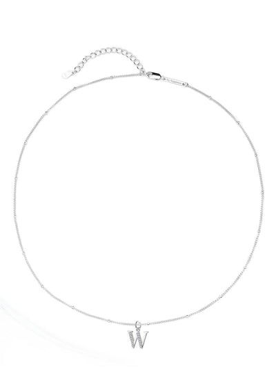 Collier Pendentif Lettre Argent Sterling