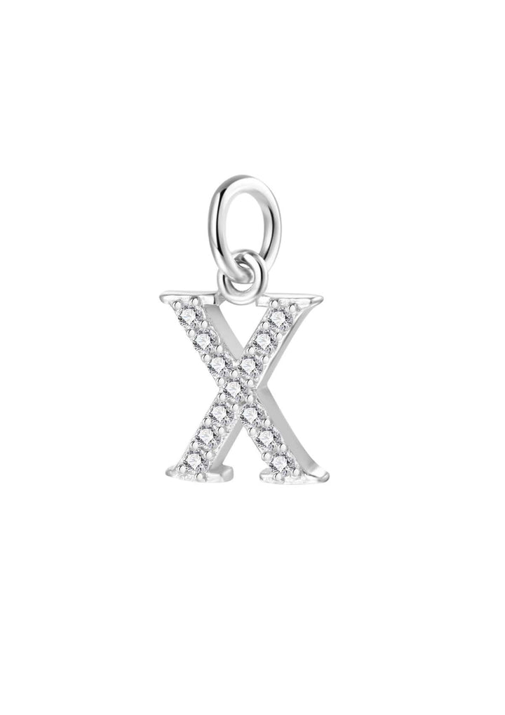 Pendentif Lettre Argent Sterling