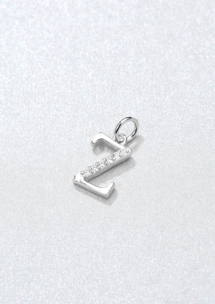 Pendentif Lettre Argent Sterling