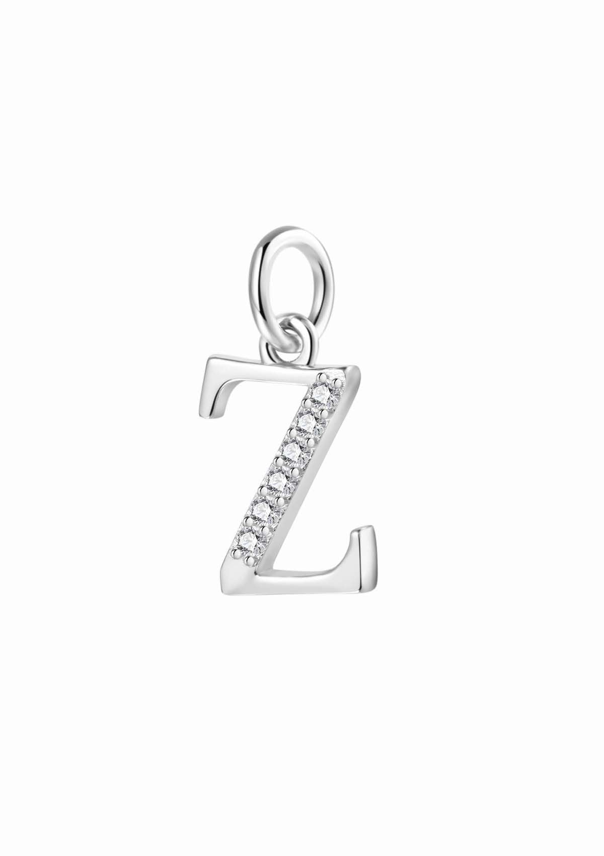 Pendentif Lettre Sterling Argent