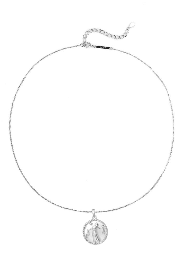 Libra Zodiac Pendant Necklace