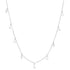 Lightning Star Moon Necklace Silver