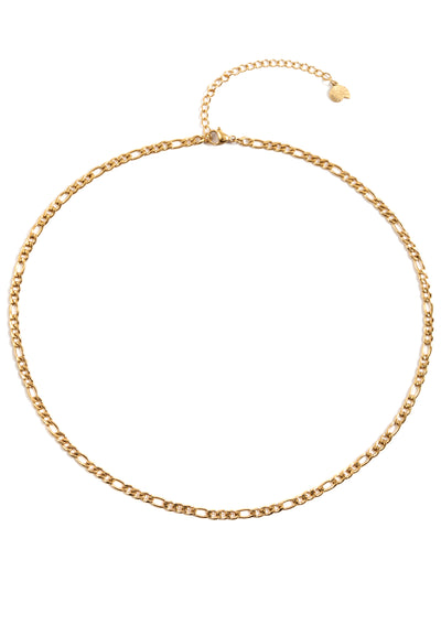Collar de Cadena con Eslabones en Oro