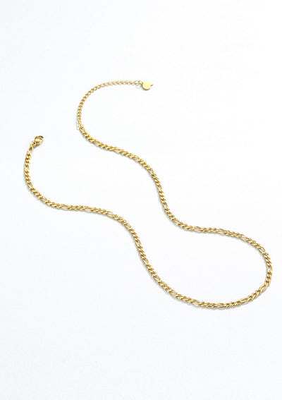 Collar de Cadena con Eslabones en Oro