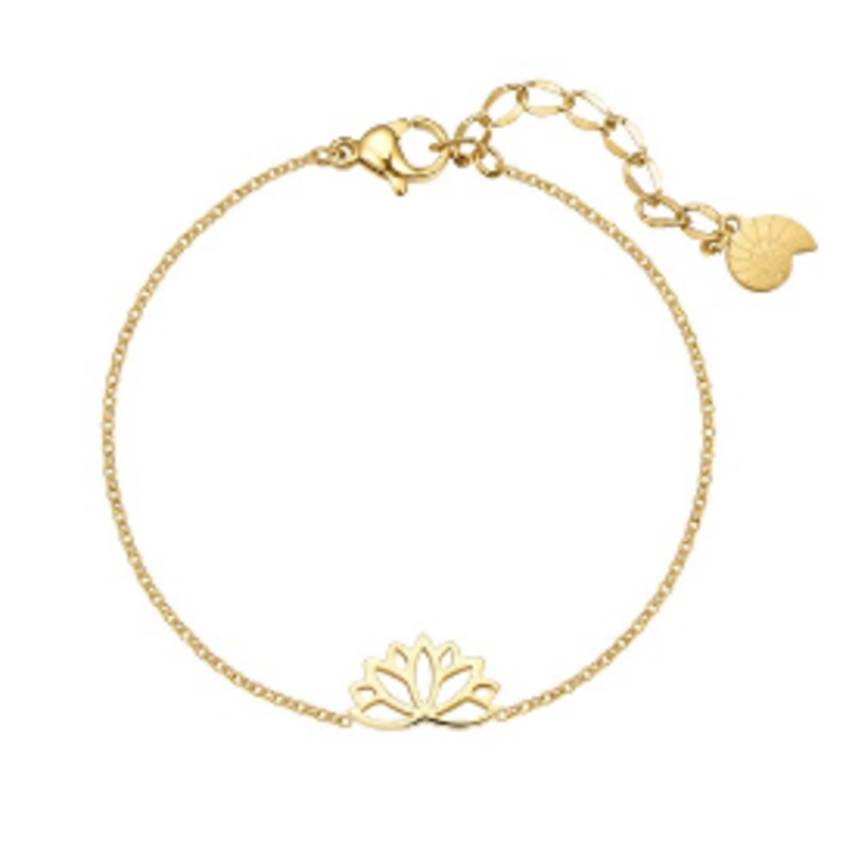 Brazalete de Loto en Oro