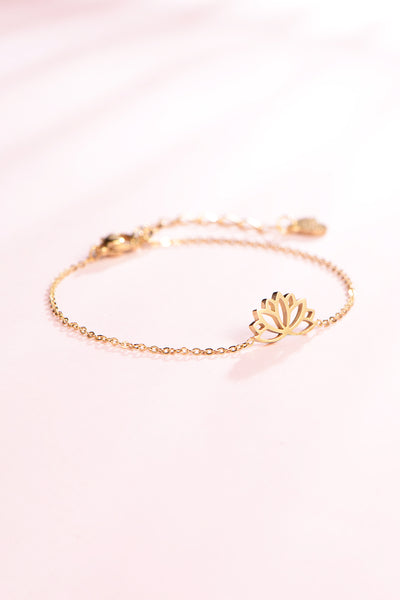Lotus Bracelet Gold