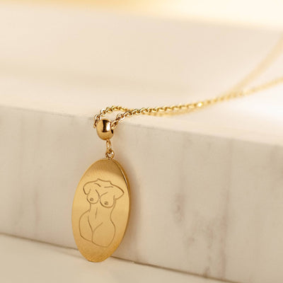 Collier Pendentif Love My Body