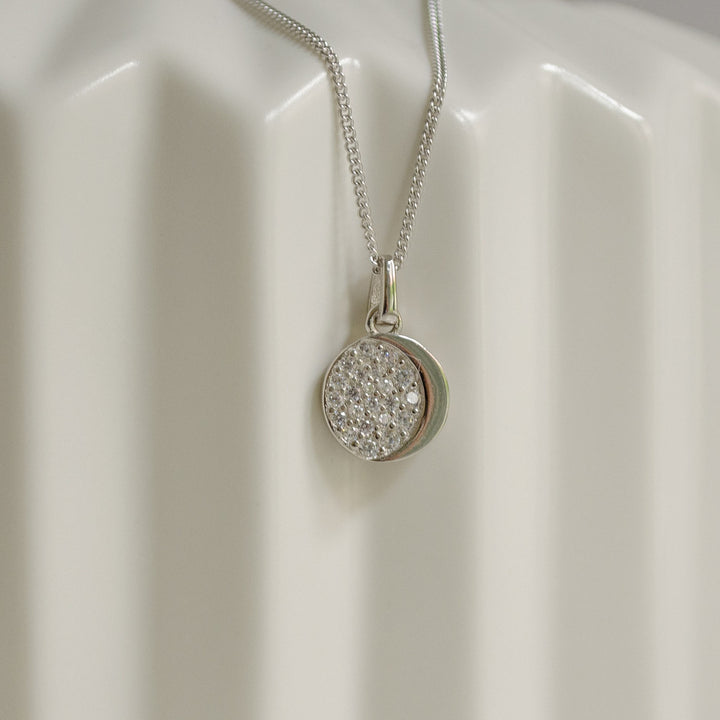 Moon Pendant Sterling Silver
