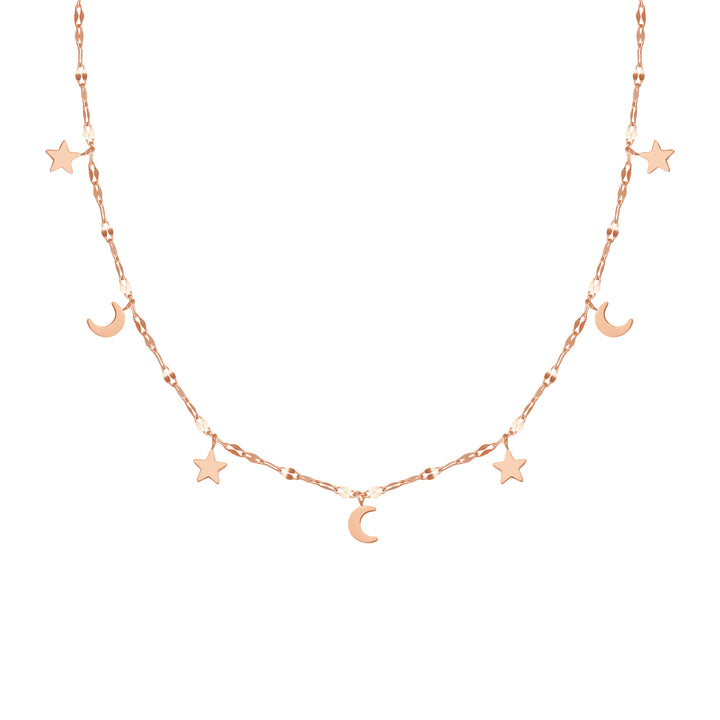 Choker Estrella y Luna Waterproof