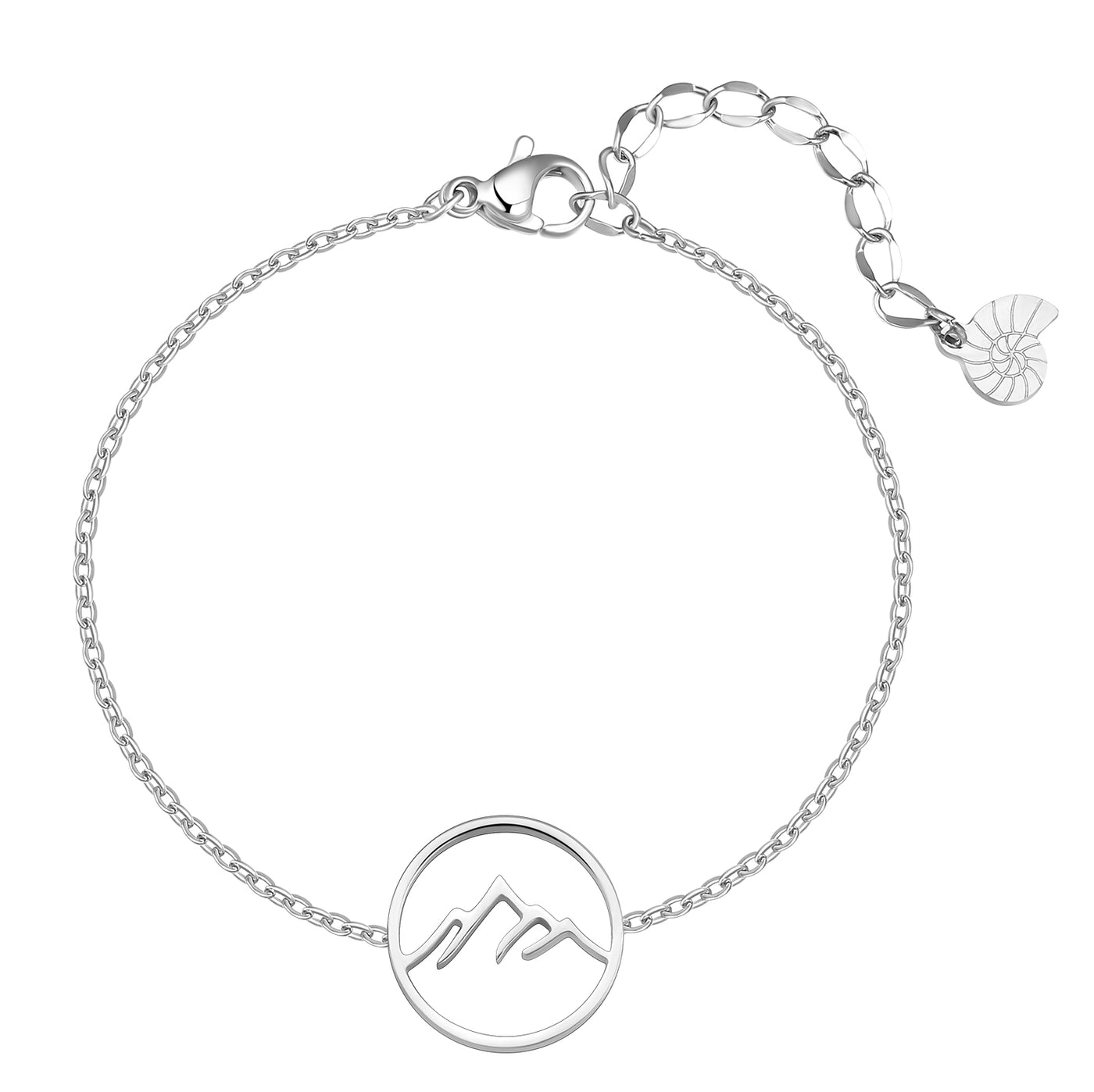 Mountain Bracelet Silver