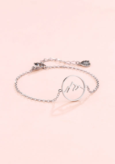 Mountain Bracelet Silver