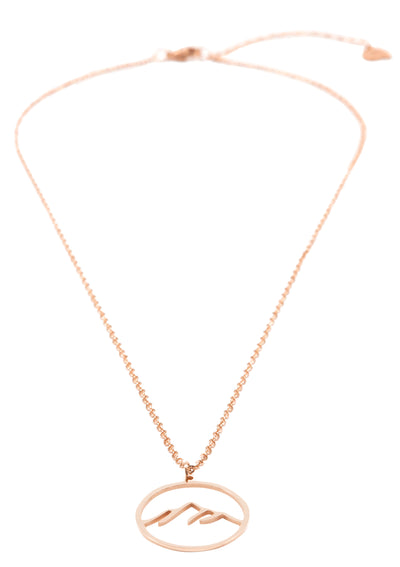 Berg Kette in Rosegold