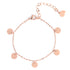 Multi Circles Bracelet Rose Gold