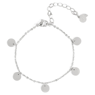 Multi Circles Bracelet Silver