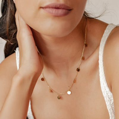 Collier Multi Cercles en Or