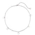 Collar con Círculo Happiness en Plata