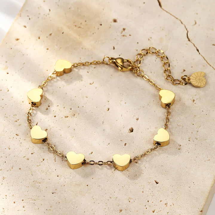 Bracelet Multi Cœurs