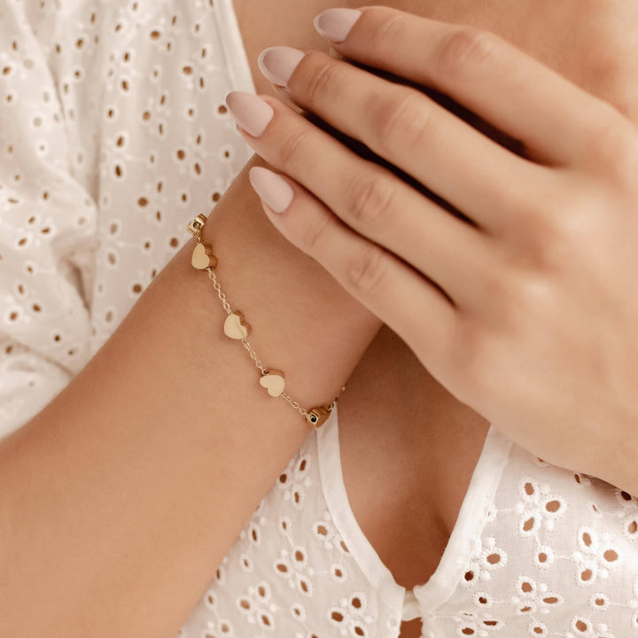 Bracelet Multi Cœurs