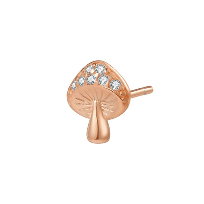 Clous d'Oreille Mushroom Sterling Argent