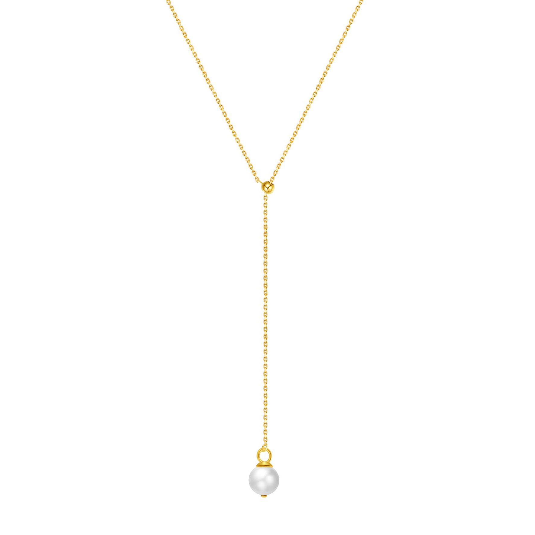 Collier Perle Nouveaux Départs en Or Massif 14 CT