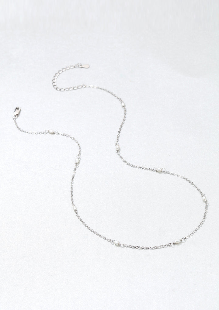 Kette Perlen Sterlingsilber