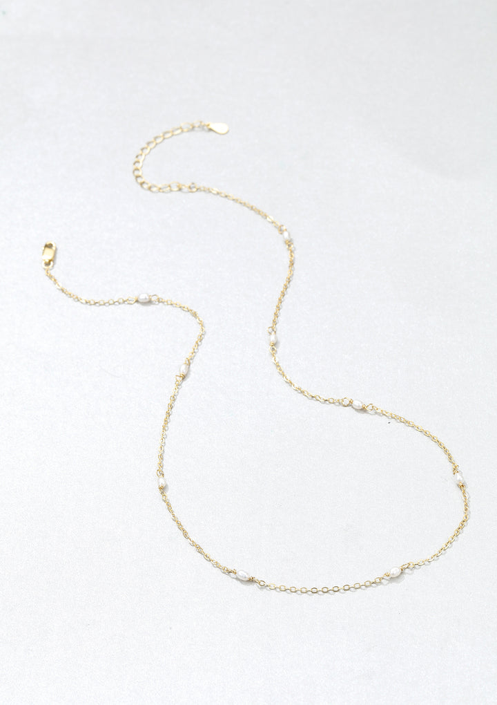 Kette Perlen Sterlingsilber