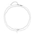 Perlen Ketten Sterlingsilber Set