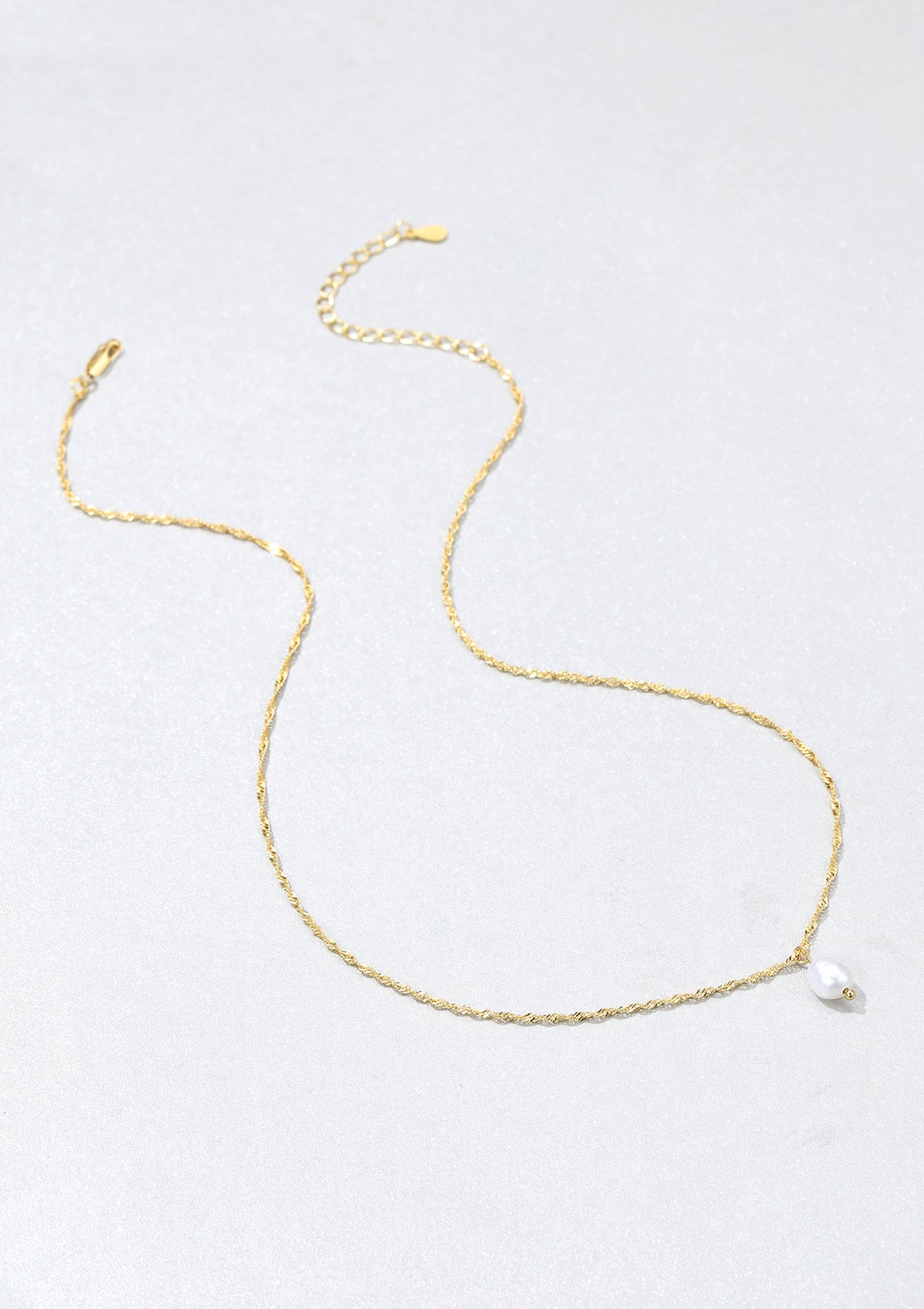 Kette mit Perle Sterlingsilber