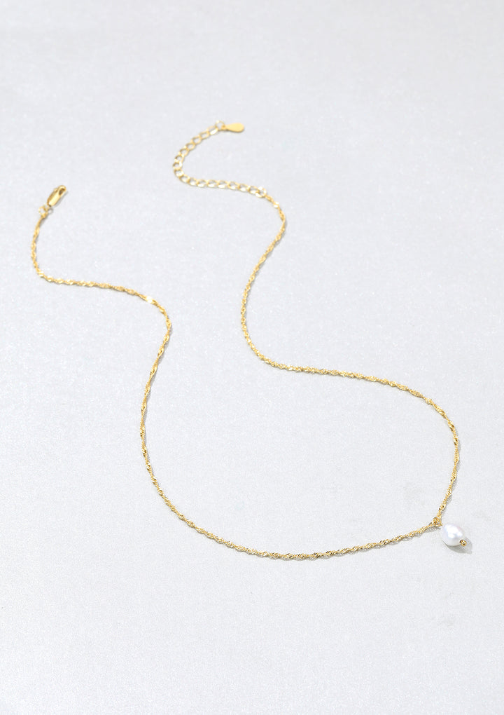 Kette mit Perle Sterlingsilber
