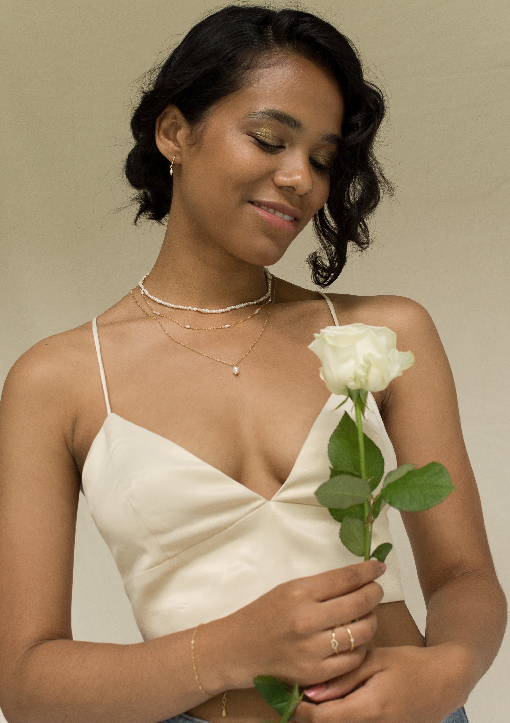 Kette mit Perle Sterlingsilber