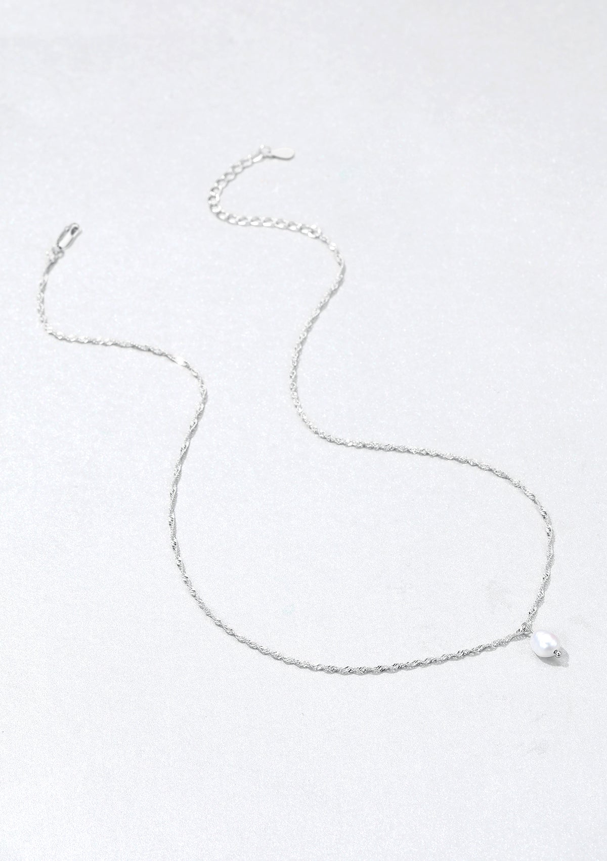 Kette mit Perle Sterlingsilber