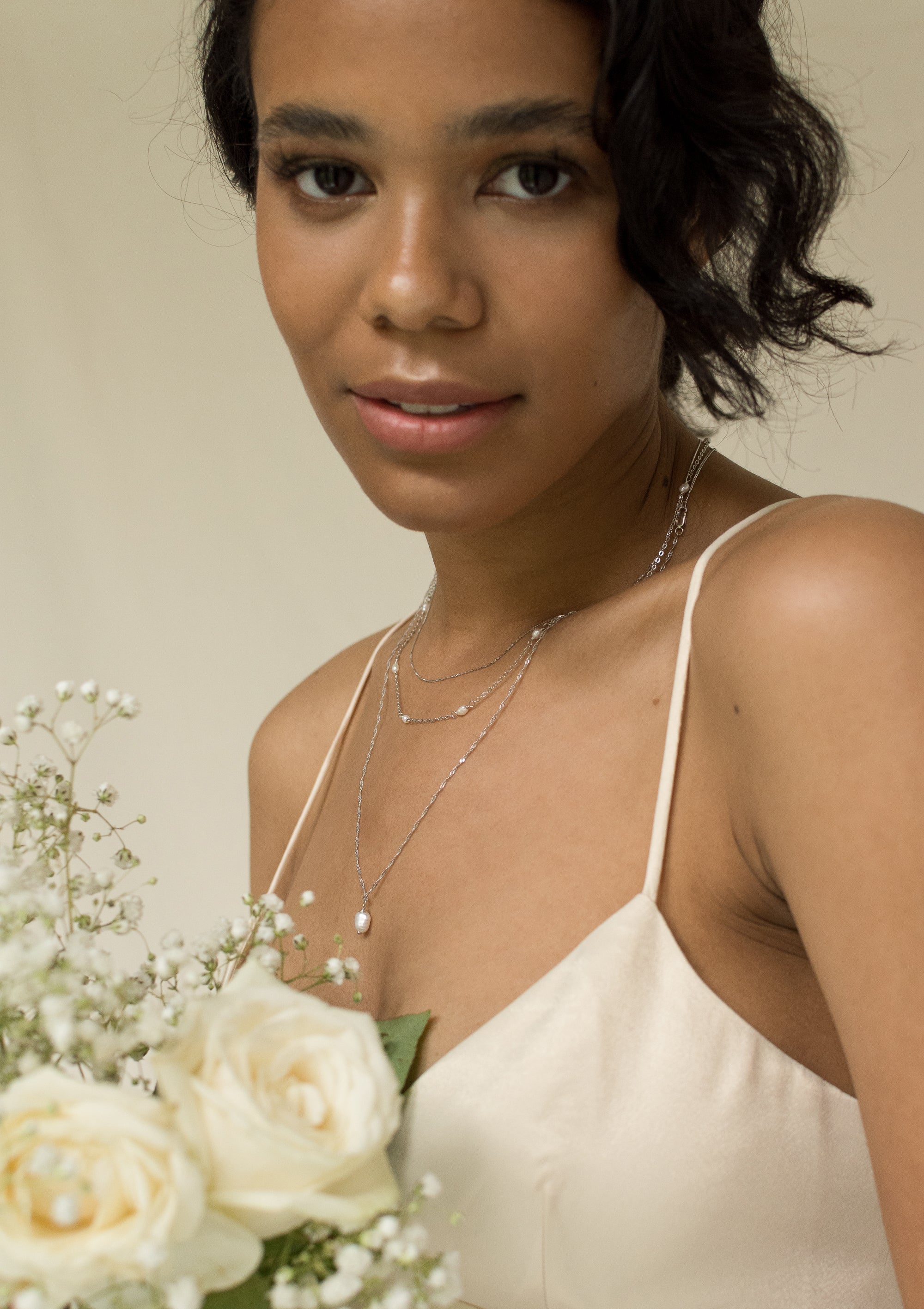 Kette mit Perle Sterlingsilber