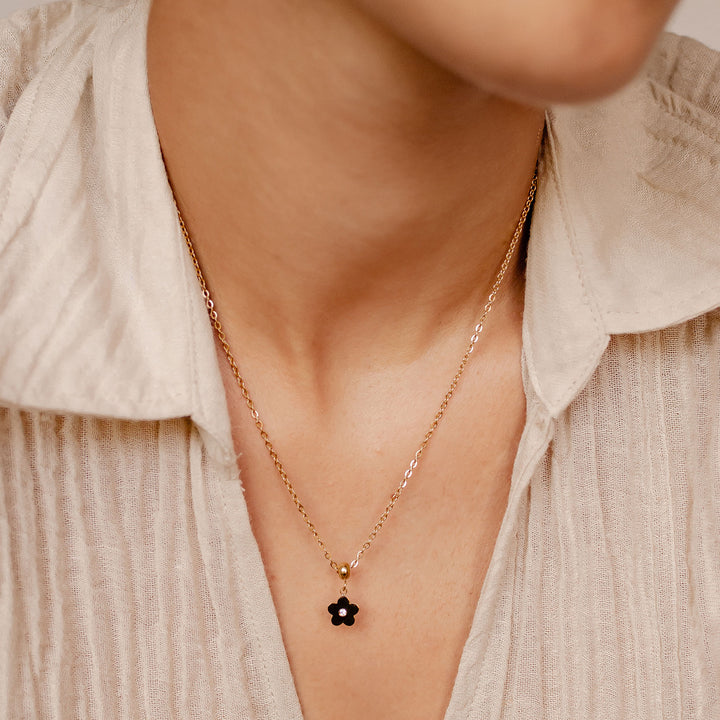Pendentif Petite Fleur en Or