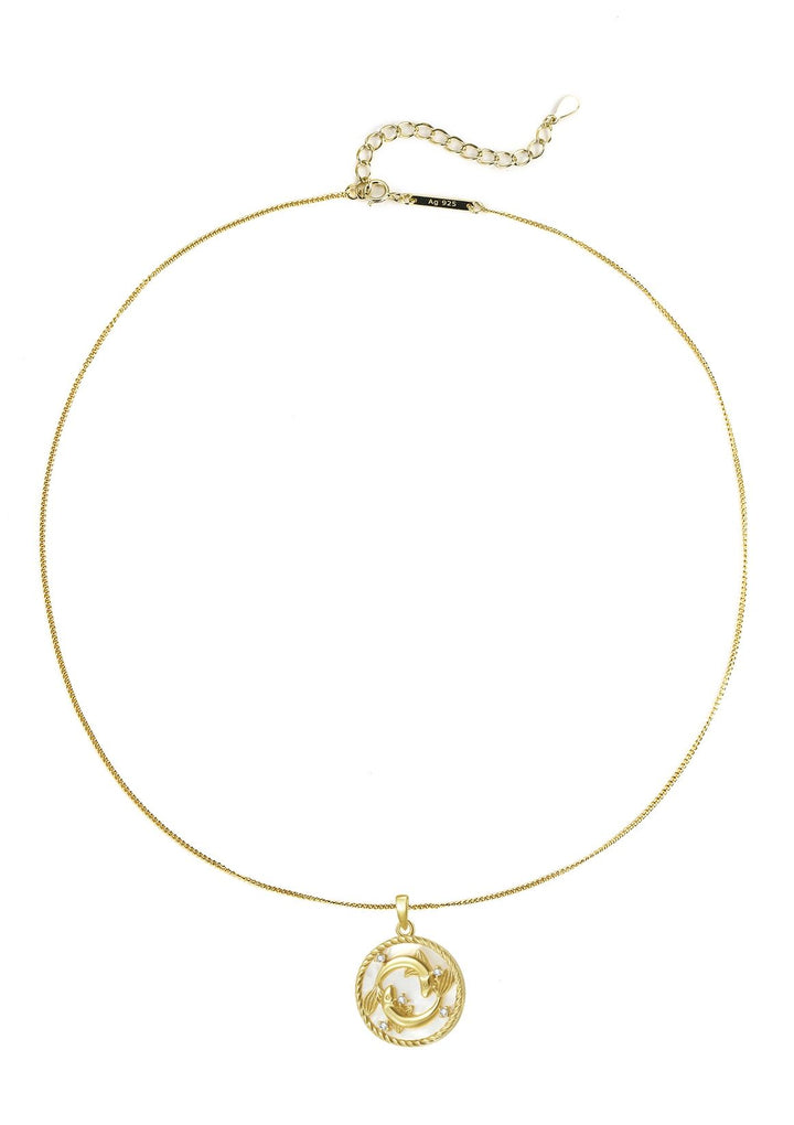 Pisces Zodiac Pendant Necklace