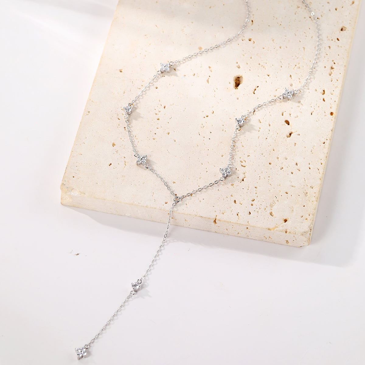 Posy Y Kette Sterlingsilber Gold