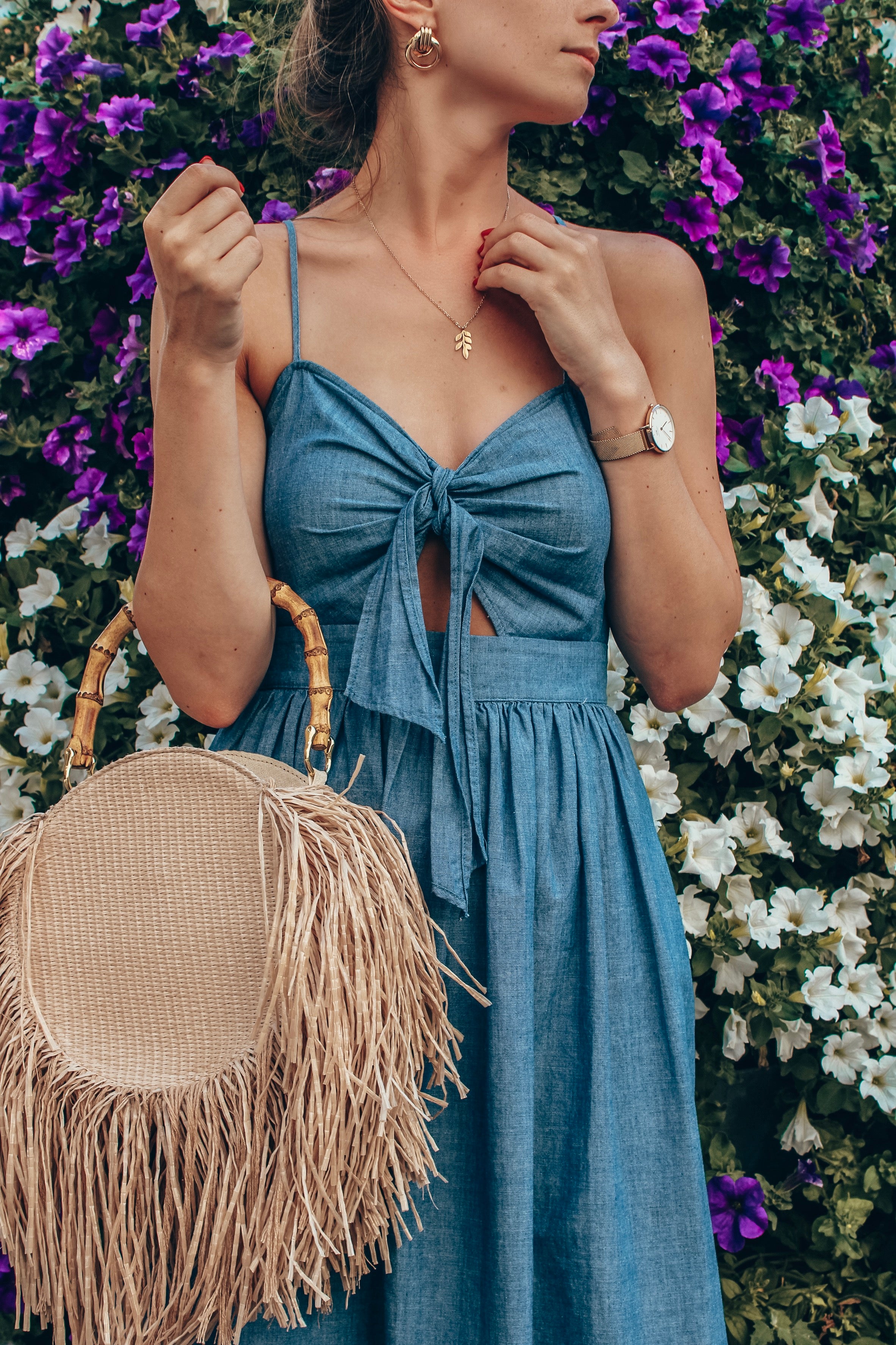 Collier Jolie Feuille en Or