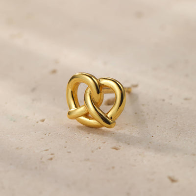 Clous d'Oreille Pretzel Sterling Argent