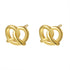 Clous d'Oreille Pretzel Sterling Argent