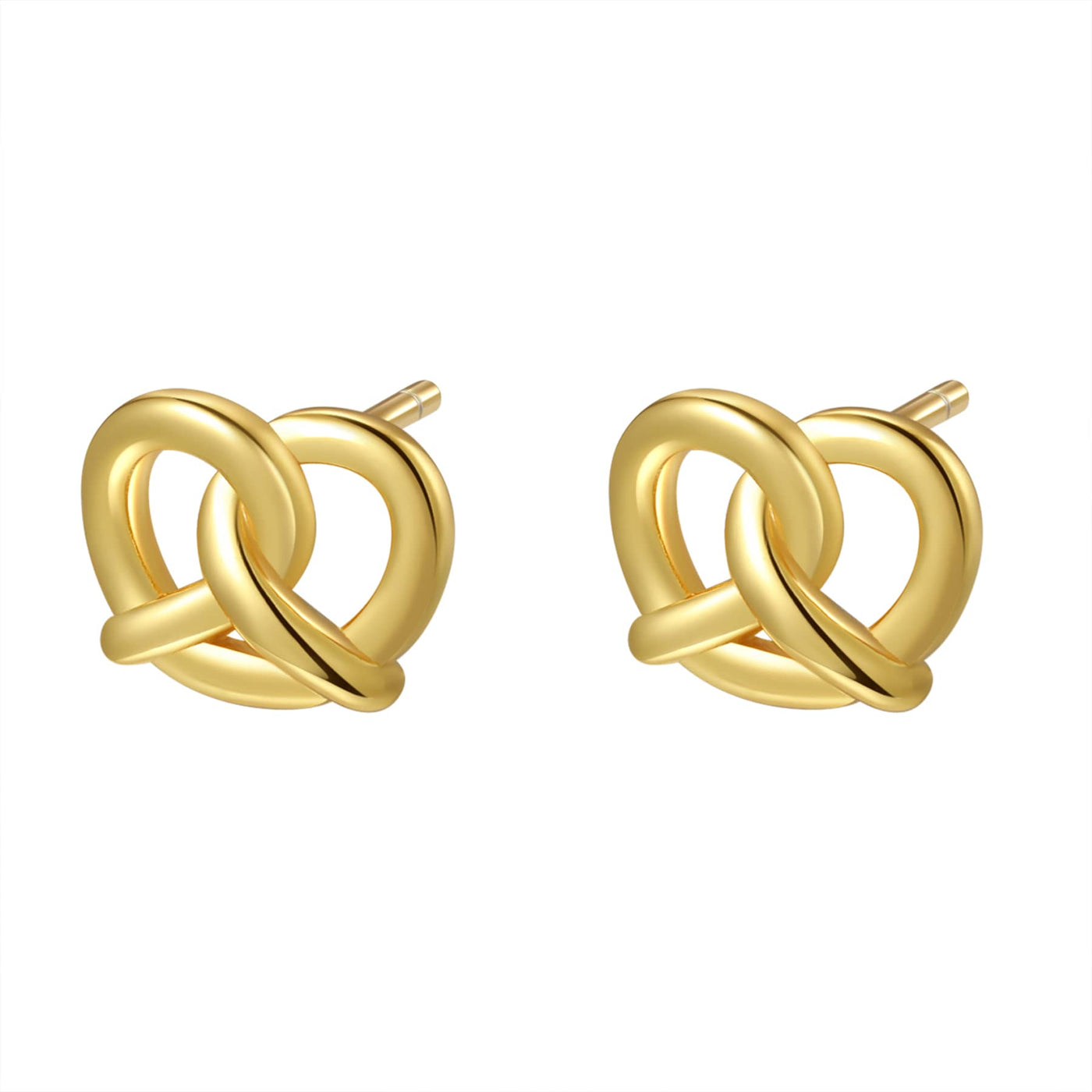 Clous d'Oreille Pretzel Sterling Argent
