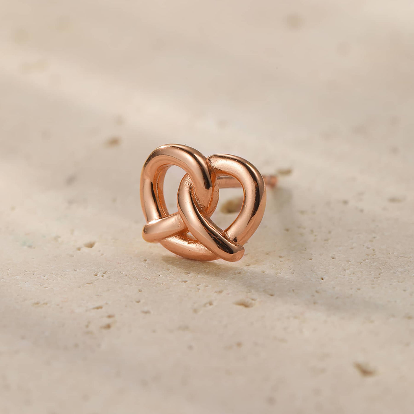 Clous d'Oreille Pretzel Sterling Argent