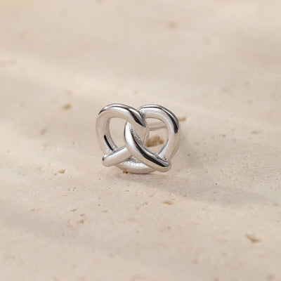 Clous d'Oreille Pretzel Sterling Argent