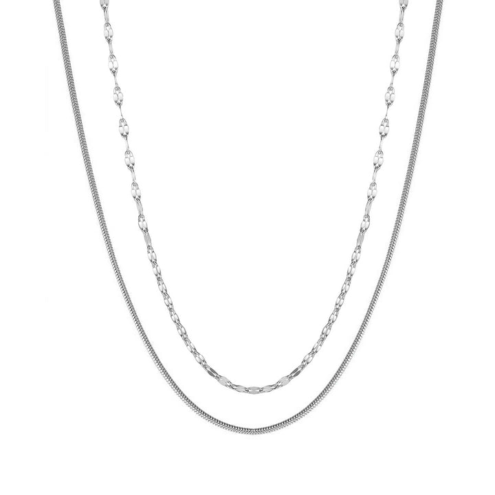 Set Collares Rolo y Serpiente