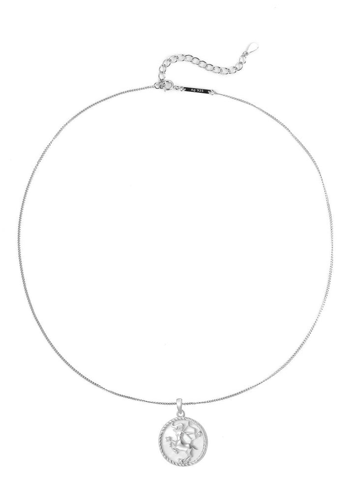 Collar Colgante Sagitario Plata de Ley 925