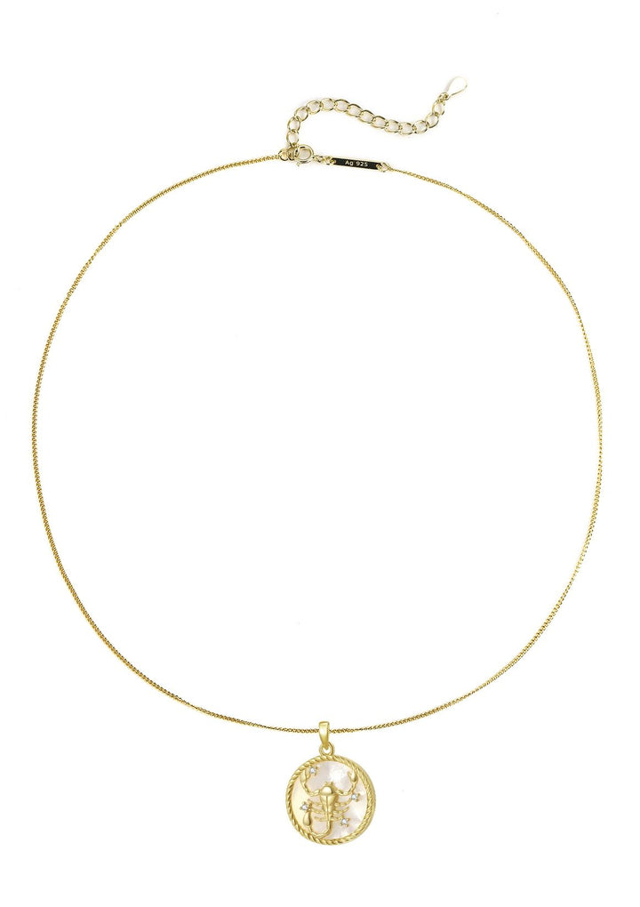 Collar Colgante Escorpio Plata de Ley 925