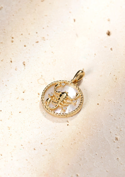 Collier pendentif zodiaque Scorpion